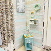 Coastal Pallet Hanging Shelves