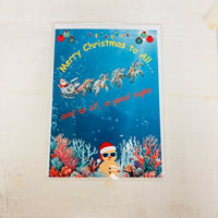 Assorted 5x7 Original Christmas Art Print Greeting Cards