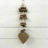 Assorted Driftwood & Heart Garland