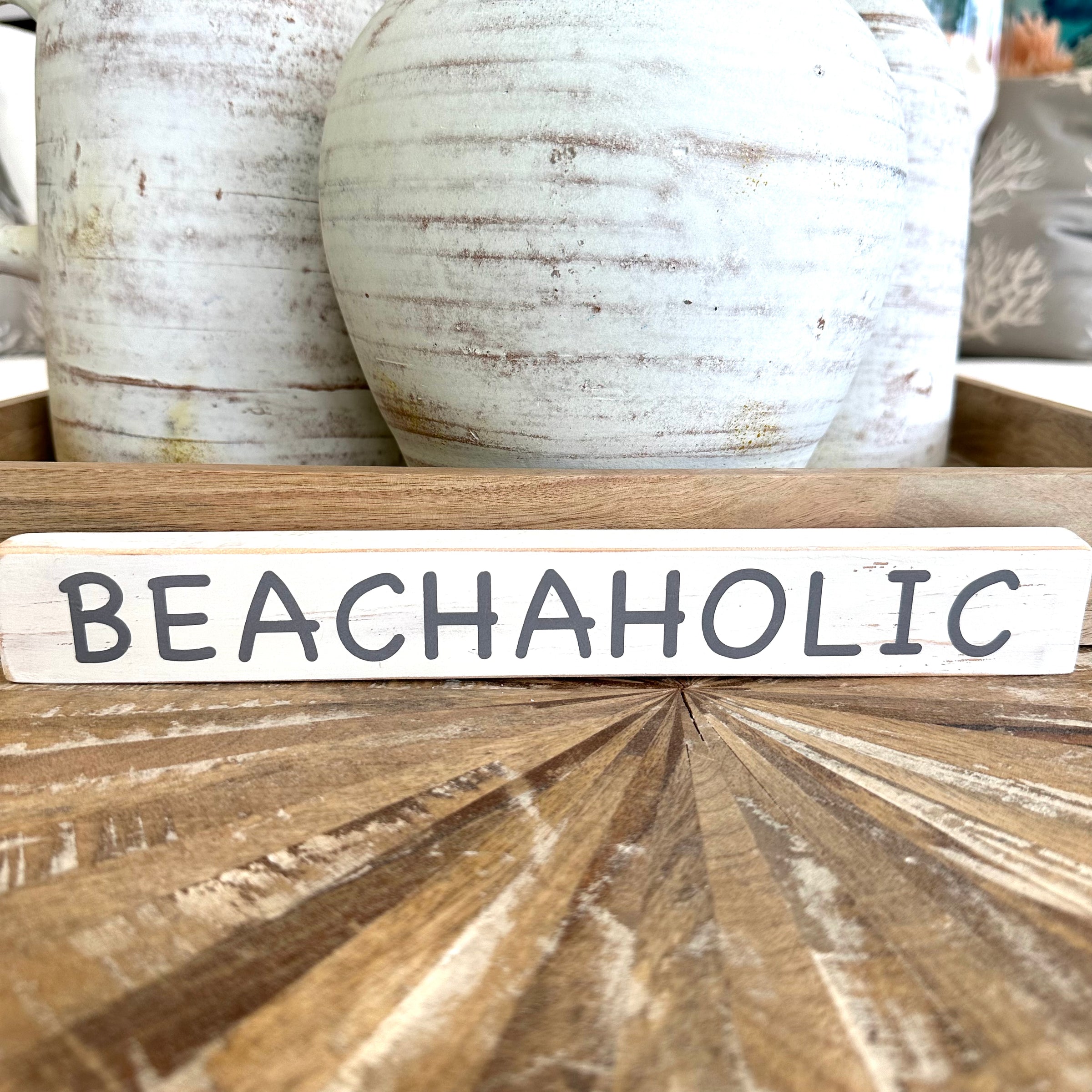 Beachaholic Wooden Shelf Sitter