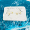 Assorted Crab Stud Polymer Clay Earrings