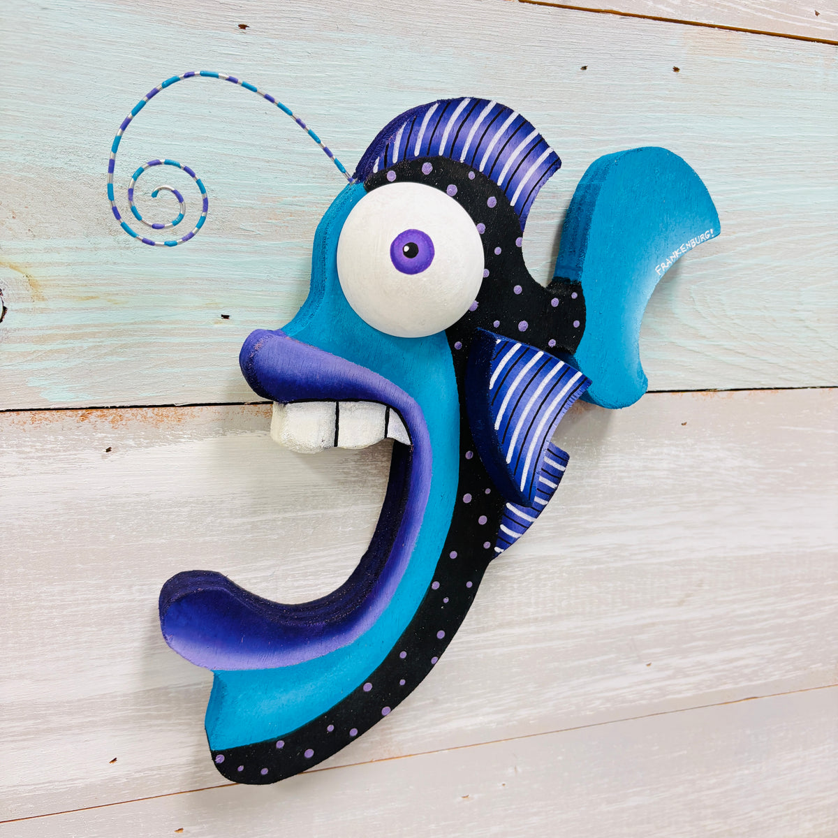 "Frank Fresh" Wooden Funky Fish