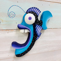 "Frank Fresh" Wooden Funky Fish