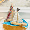 Assorted Driftwood Sailboat