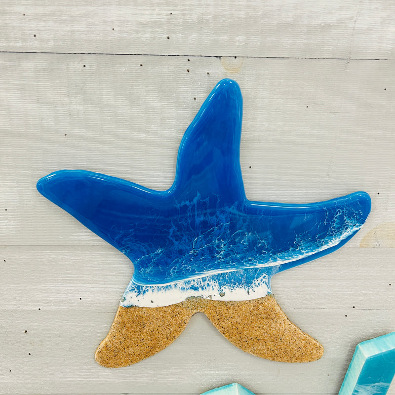 Assorted Beach Inspired Resin Starfish