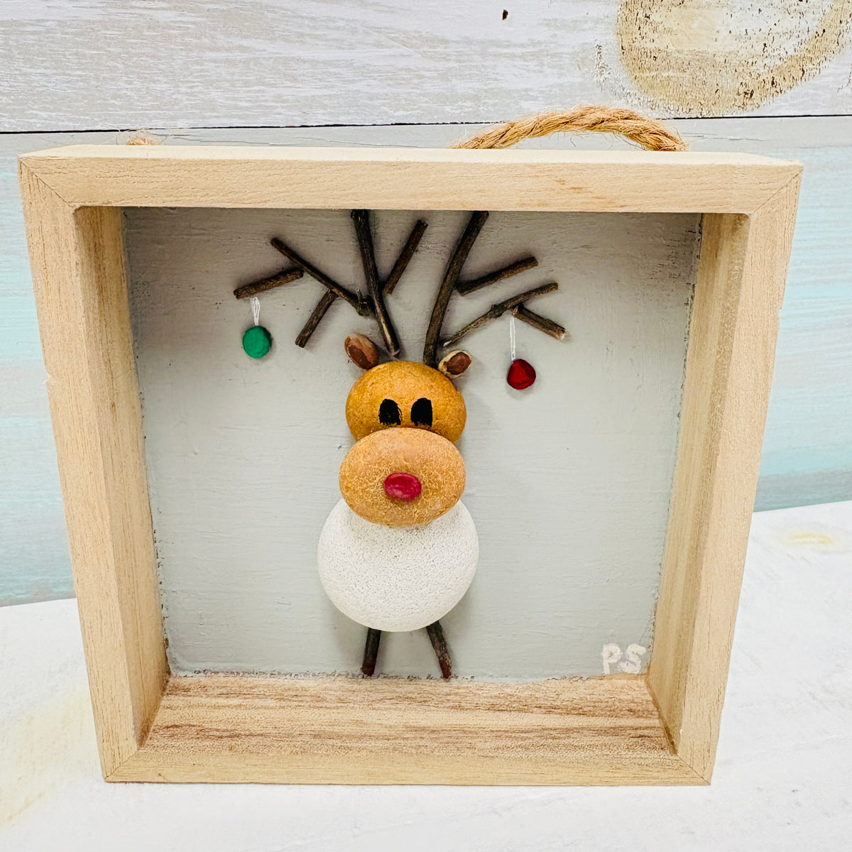 Shadow box Christmas Ornaments