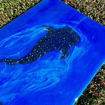 Whale Shark Painting w/Resin