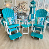 Poly Outdoor Furniture Counter Height Glider
