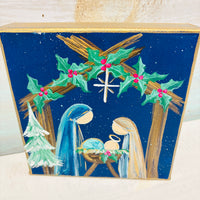 Assorted Hand Painted Holy Family Art