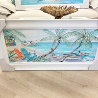 Jimmy Buffet Tribute, Panoramic View Framed Print