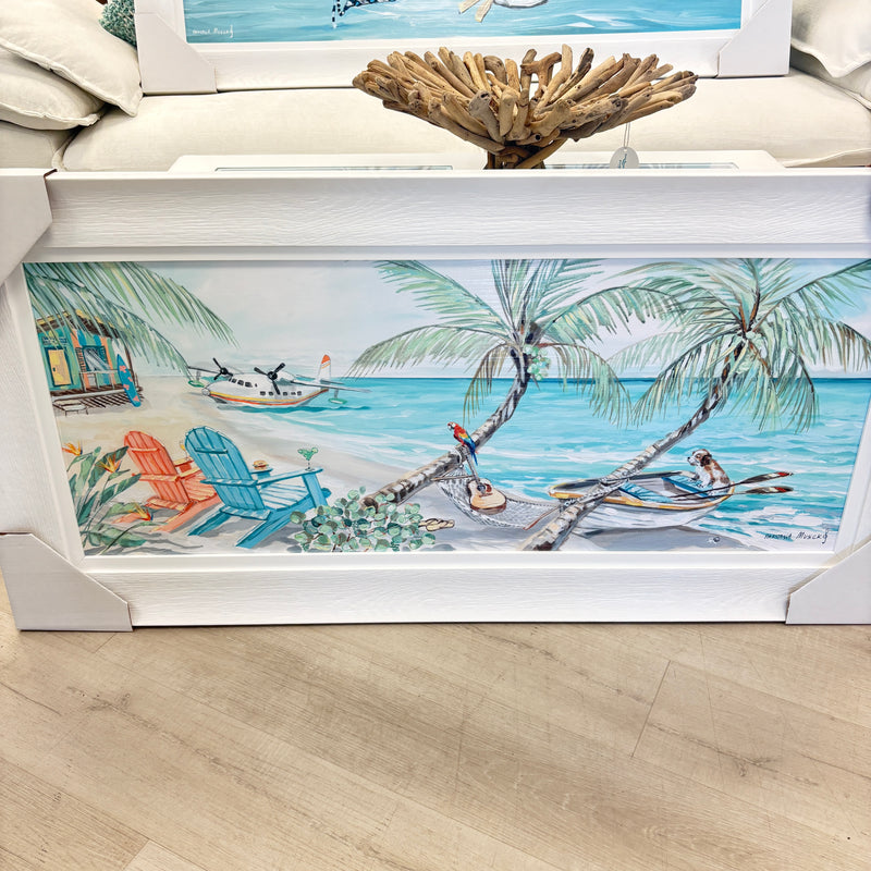 Jimmy Buffet Tribute, Panoramic View Framed Print
