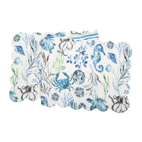 Crescent Bay Table Linens Sunshine & Sweet Peas Coastal Decor