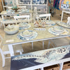 Dining Chairs-Solid White Wood