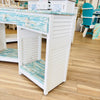 Hand Painted Pair of Nightstands/Side Tables w/ 1 Drawer and Shelf (Small)