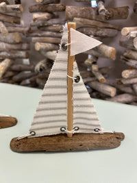 Driftwood Sailboat (Small)