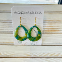 Assorted Dangle Polymer Clay Earrings- Ocean Inspired