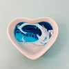 Assorted Resin Poured Heart Ring Dishes