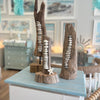Assorted Driftwood and Pebble Sculptures