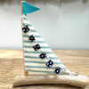 Driftwood Sailboat (Small) Sunshine & Sweet Peas Coastal Decor