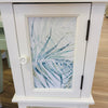 Coastal Accent Table/Cabinet w/ Anastasia Musick Art
