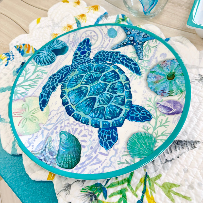 Serene Seas Melamine Dish Collection