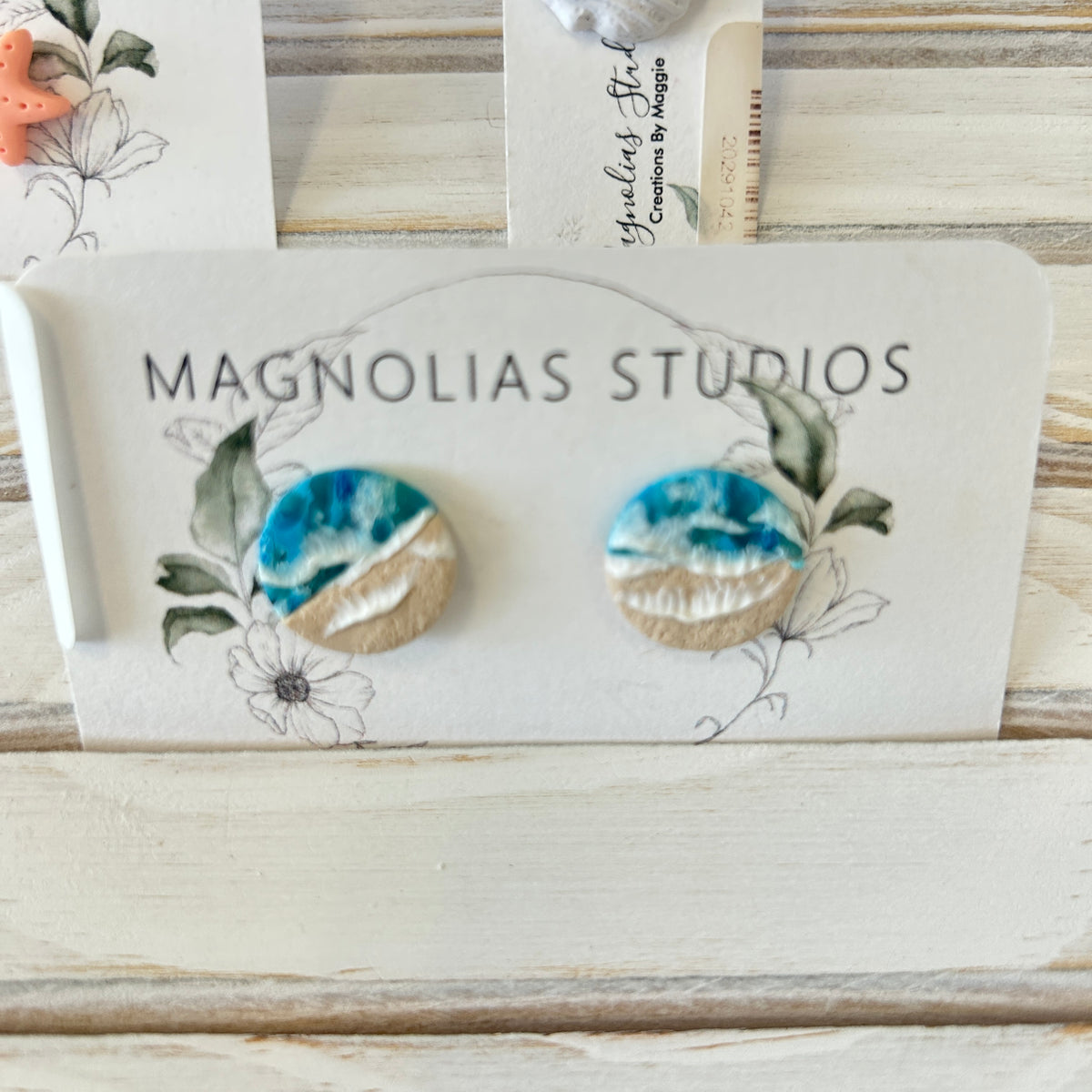 Assorted Sea Inspired Polymer Clay Earrings
