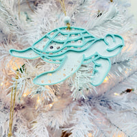 Assorted Acrylic Laser Cut Sea Life Ornaments