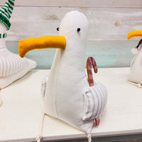 Holiday Sammy Seagull Shelf Sitter