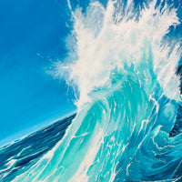 Crashing Wave at Sea Original Artist Painting