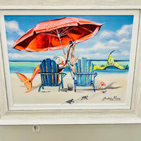 Baywatch Mermaids Framed Print