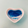 Assorted Resin Poured Heart Ring Dishes