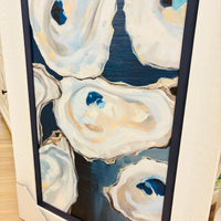 Oyster Collage Framed Print