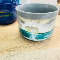 Assorted Artist Painted Ceramic Mugs