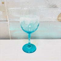 Beach Inspired Resin Stemmed Wine Glass/Goblet