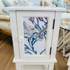 Coastal Accent Table/Cabinet w/ Anastasia Musick Art