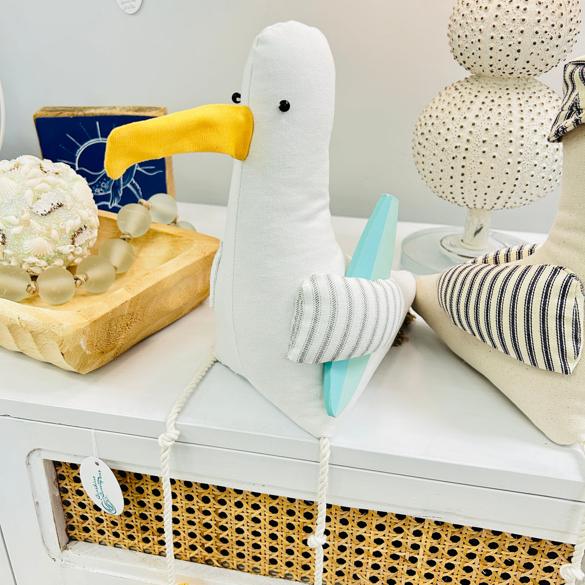 Sammy Seagull Shelf Sitter