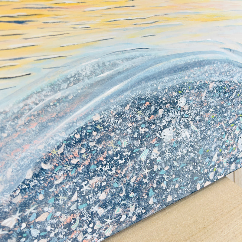 Tide Pool at the Shore Original Artist Painting