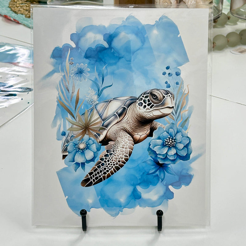 Assorted 8x10 Original Art Prints- Sea Turtles