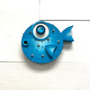 "Louie Lemur" Wooden Funky Fish Sunshine & Sweet Peas Coastal Decor