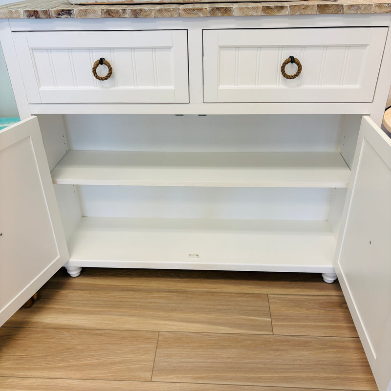 2 Door Turtle Accent Cabinet w/ Drawers