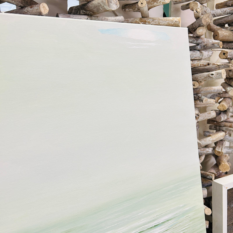 Hazy Beach/Seascape Original Painting