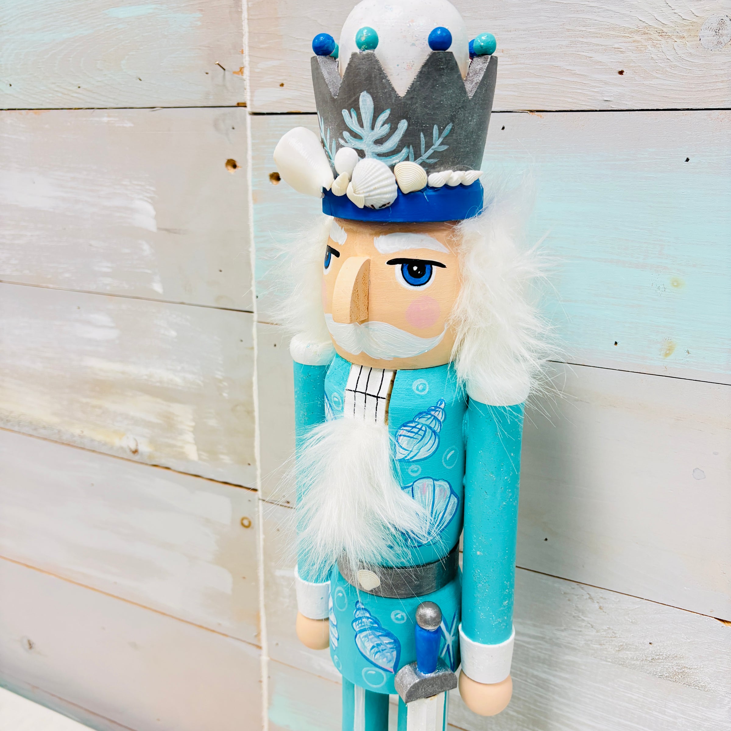 Assorted Hand Painted Coastal Nutcrackers