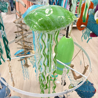 Assorted 20" Handmade Glass Jellyfish