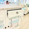 Coastal Cabinet 2 Doors and Drawers w/ Anastasia Musick Artwork