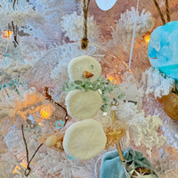 Assorted 4" Acrylic Coastal Tree Christmas Ornaments w/ Glass, Shells, Sand, & Resin