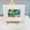 Assorted Mini Framed Resin Art w/ Wooden Easel