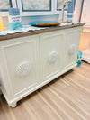 Seashell Accented Credenza
