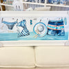 Bathing Suit Laundry Line Framed Print