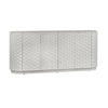 Solid Mango Wood 4 Door Cabinet