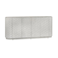 Solid Mango Wood 4 Door Cabinet
